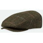 Brixton Hooligan Wool Olive Herringbone Cap