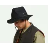 Chapeau Traveller Wesley Feutre GUARD Noir - Brixto  Reference : 20552| Chapellerie Traclet