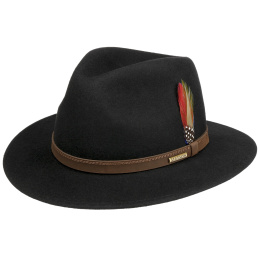 Chapeau Ashton Woolfelt Noir - Stetson