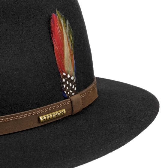 Ashton Woolfelt Black Hat - Stetson