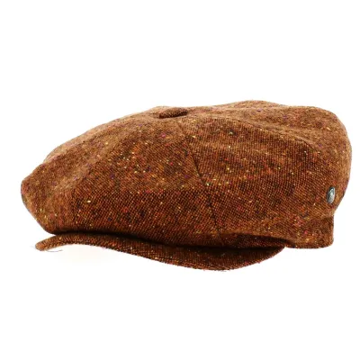 Casquette Irlandaise Galway Newsboy - Rouille - Ref 20536