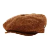 Casquette Irlandaise Galway Newsboy - Rouille - Ref 20536