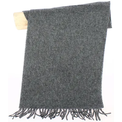 Grey Wool Scarf - Traclet  Reference: 20560| Traclet Hatmakers