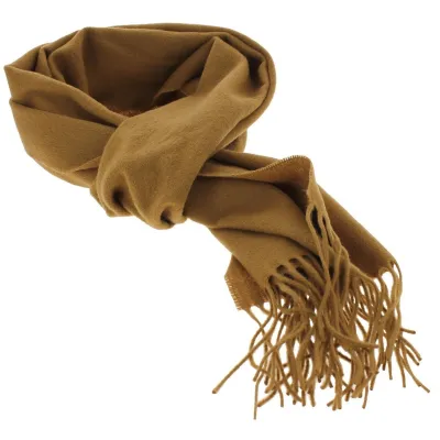 Camel Wool Scarf - Traclet Reference: 20562| Chapellerie Traclet
