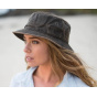 Washed Cotton Bucket Hat - Conner