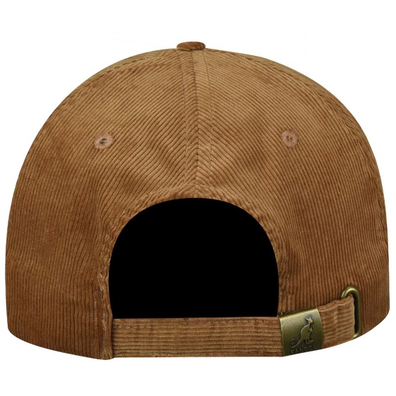 Casquette Strapback Cord Coton Camel - Kangol Casquette Strapback Cord Coton Camel - Kangol