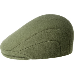 Wool 507 Olive Cap - KANGOL