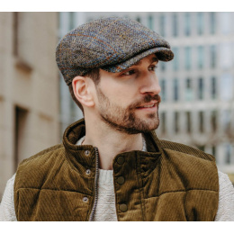 Barkley Harris Tweed Wool Cap with Earflaps - Göttmann