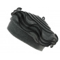 Tavira Polar Fleece Hat Women Black & Mustard - Traclet