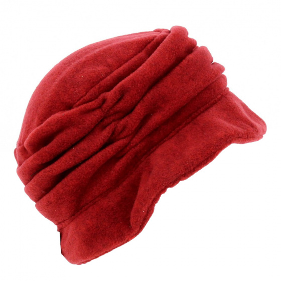 Women's Tavira Fleece Hat Black & Mustard - Traclet Women's Tavira Fleece Hat Black & Mustard - Traclet