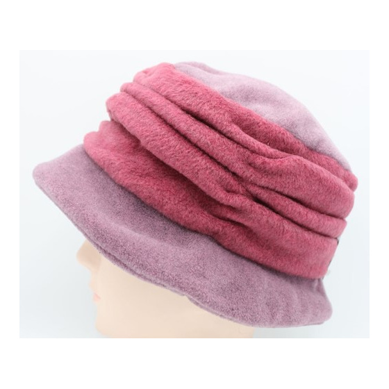 Chapeau Tavira Polaire Femme Noir & Rouge - Traclet Chapeau Tavira Polaire Femme Noir & Rouge - Traclet