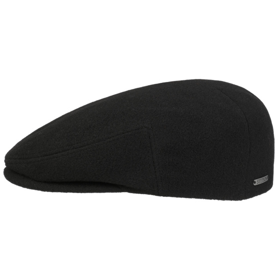 Stetson Kent Cap with Ear Flaps - Black