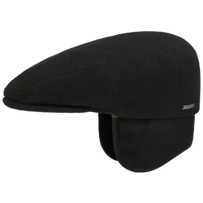 Casquette kent Cache Oreille Noir - Stetson