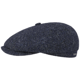 Hatteras Le Capu Wool Cap Navy Blue - Stetson