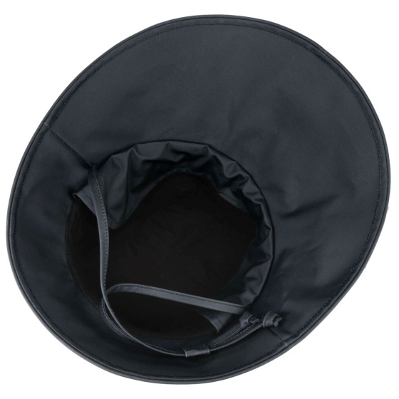 Navy Oilskin Sou'wester Cap - Hammaburg