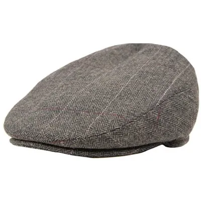Casquette Plate Owasso Marron - Traclet Reference  20621| Chapellerie Traclet