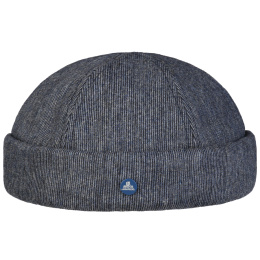 Docker Rostock Cotton Sailor Stripe Beanie Grey - Hammaburg