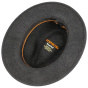 Powell Woolfelt Anthracite Hat - Stetson