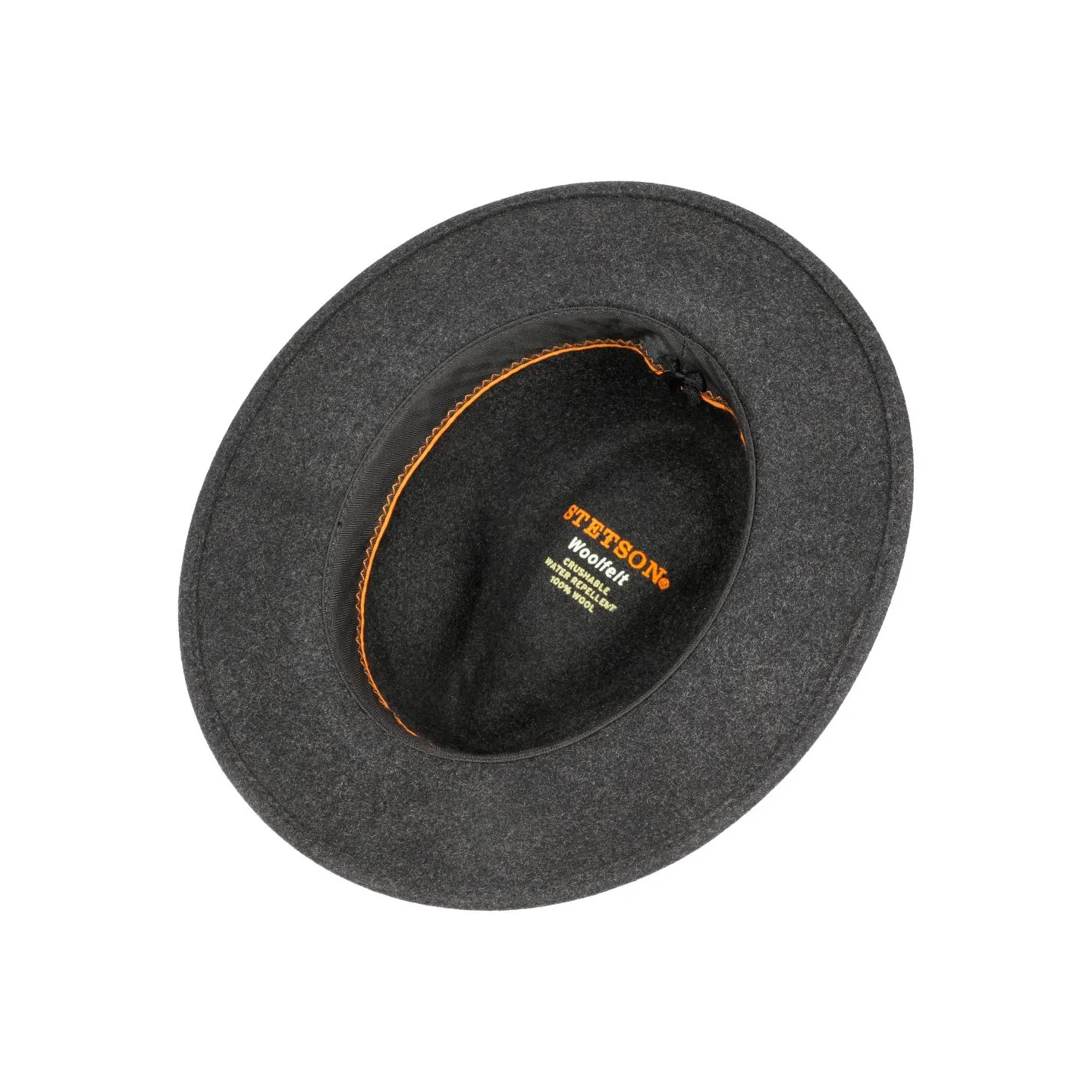 Powell Woolfelt Anthracite Hat - Stetson Reference: 6401 | Traclet Hat Shop