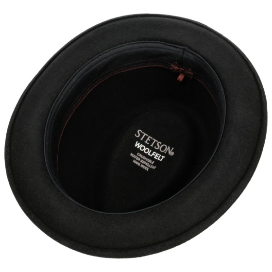 Chapeau Player Valema Feutre Noir -  Stetson
