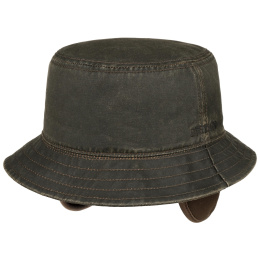 Denver Bucket Hat with Ear Flaps Brown - Stetson