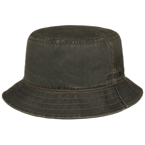 Denver Bucket Hat with Ear Flaps Brown - Stetson
