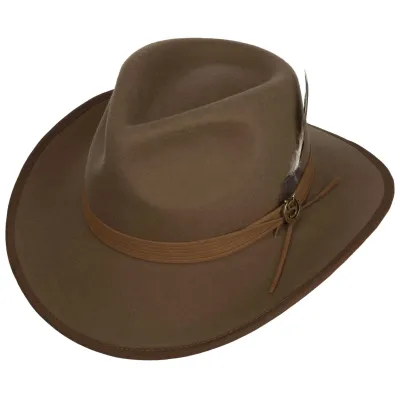 Stetson Western Woolfelt Escondido Beige Hat Reference: 20640| Traclet Hat Shop