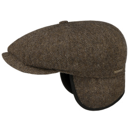 Stetson Hatteras Santee Herringbone Wool Ear Flap Cap