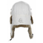 Fur Ushanka - White Lapeer - Mad Bomber