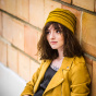 Yellow Colette Polar Fleece Beanie - Traclet