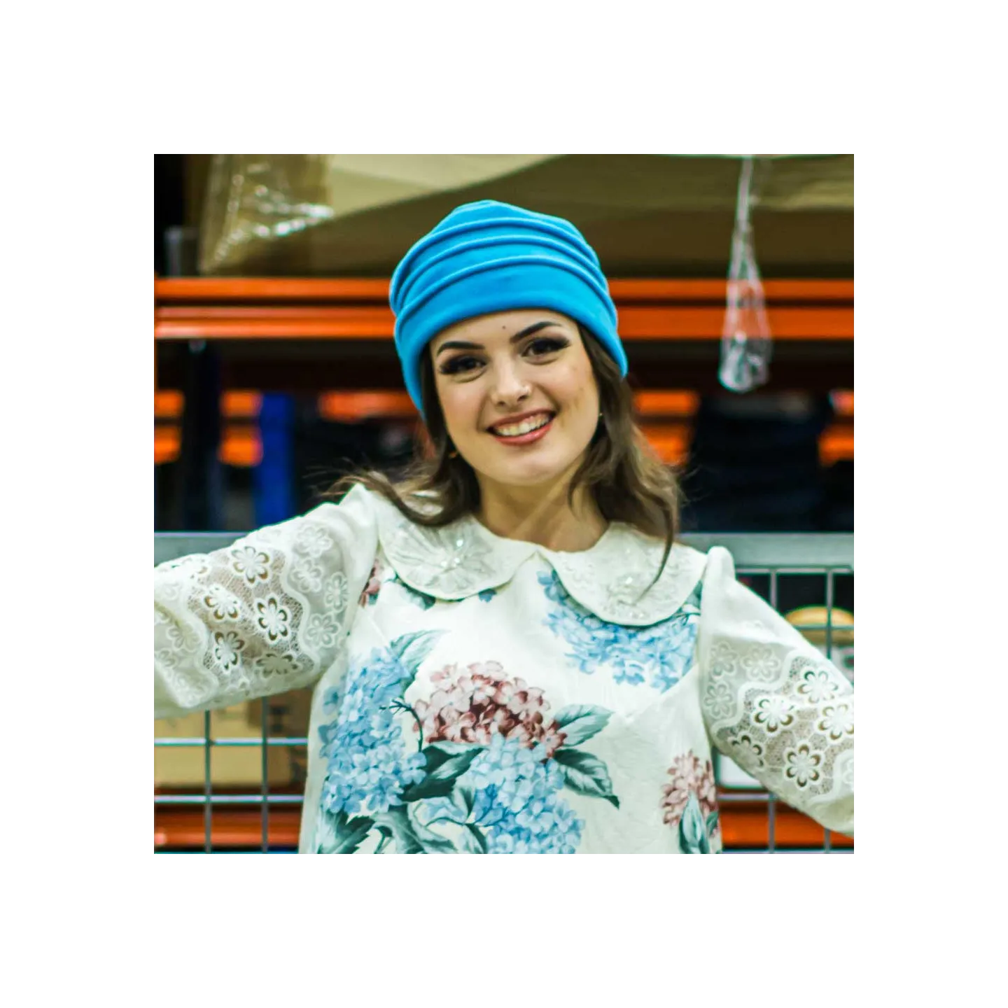 Toque polaire Colette Bleu ciel - Traclet
