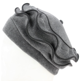 Gray Jaipur Beret - beret made in France