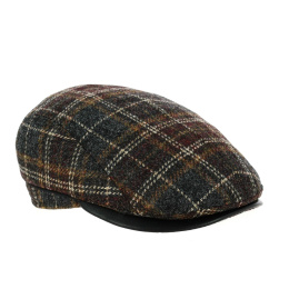 Xavier Checkered Wool Rounded Cap - Gottmann