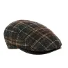Casquette Bombée Xavier À Carreaux Laine - Gottmann réf 20657 chapellerie traclet