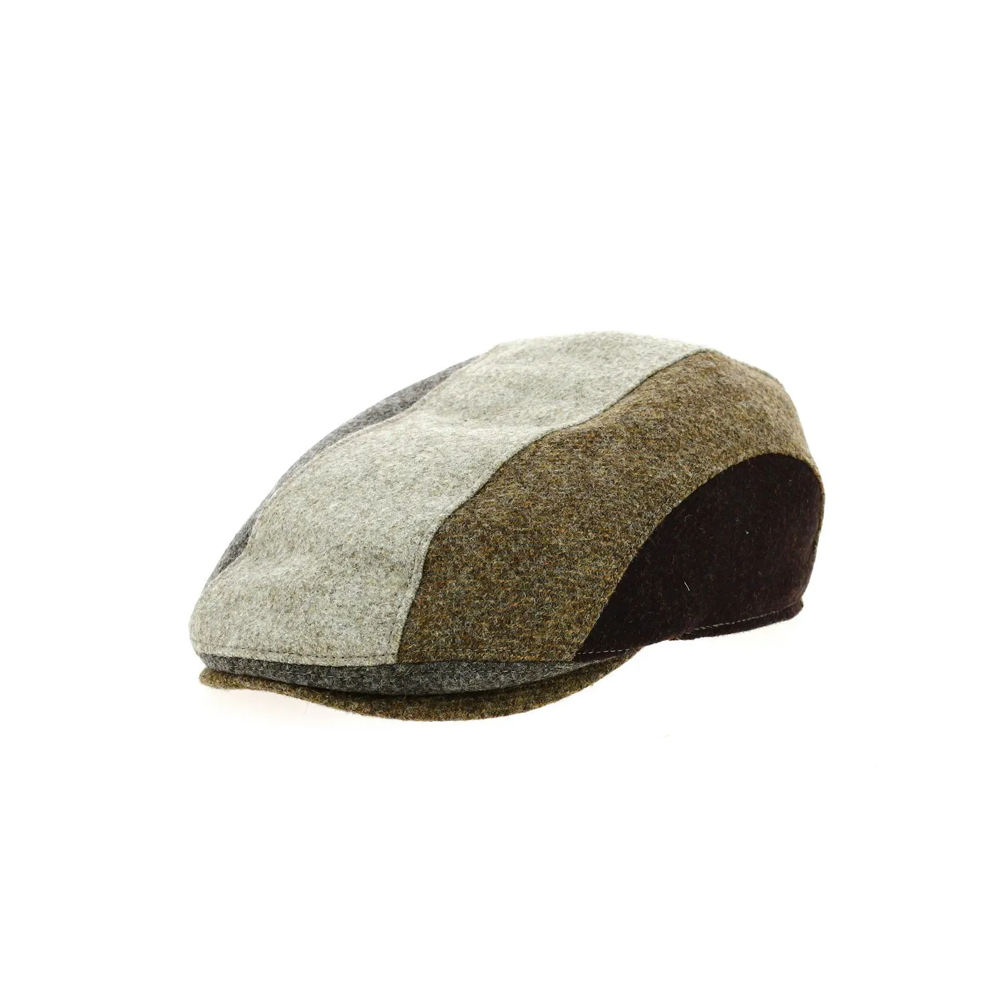 Baxter Cap with Ear Flaps Baxter Brown Beige Wool - Gottmann ref 20659 Traclet hat shop