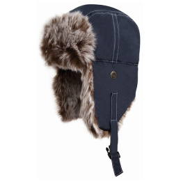 Result Faux Fur Chapka Black - Traclet