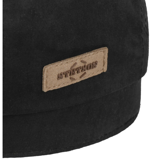 Casquette Hatteras Imperméable Noire UPF 40+ - Stetson