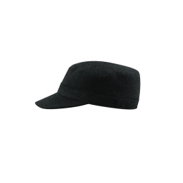 Cuban Cap Wool Earflaps Anthracite - Mjm