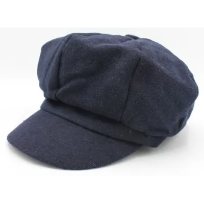 Casquette Gavroche Tania laine Marine - Traclet