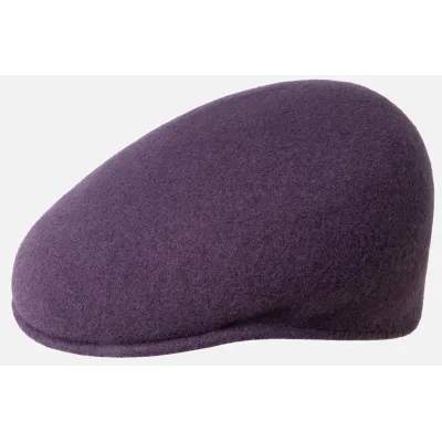Plum Wool 504 Cap - Kangol Reference: 20703| Traclet Hat Shop