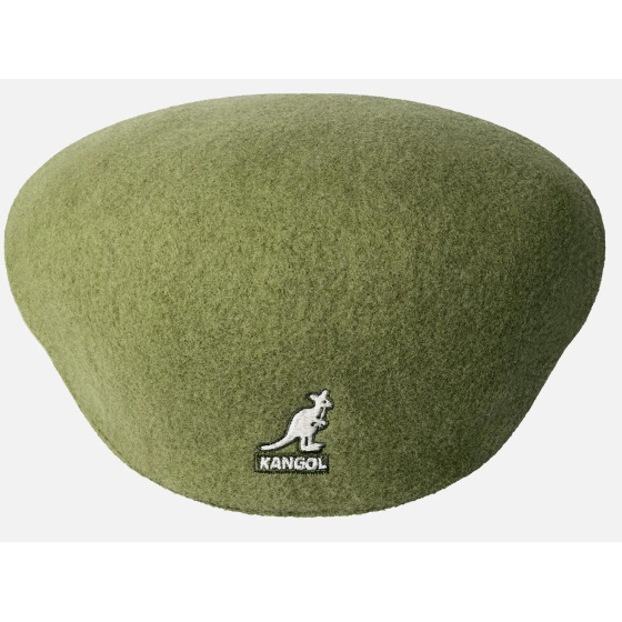 Wool 504 Olive Cap - Kangol