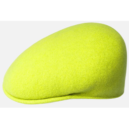 Wool 504 Fluorescent Yellow Cap - Kangol