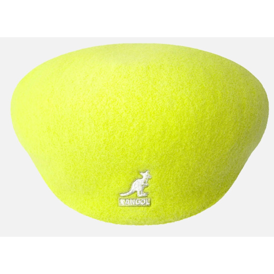 Wool 504 Fluorescent Yellow Cap - Kangol