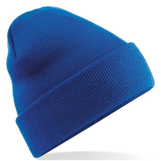 Royal Blue Long Acrylic Beanie - Beechfield