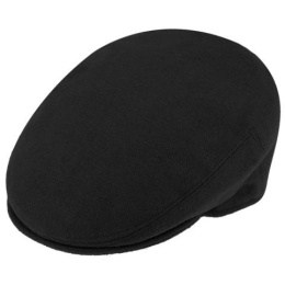 Traditional Flat Cap kent Uni Black - Traclet