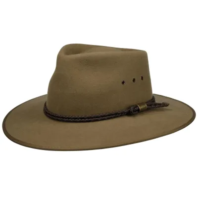 Chapeau Traveller Countryman Feutre Beige - Statesman