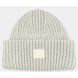 Grey Merino Wool Alpine Beanie - Tilley