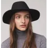 Chapeau Traveller Tech-Wool Noir Cache-oreilles UPF + 50 - Tilley