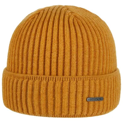 Orange Parkman Knit Beanie - Stetson Reference: 17608 | Traclet Hat Shop