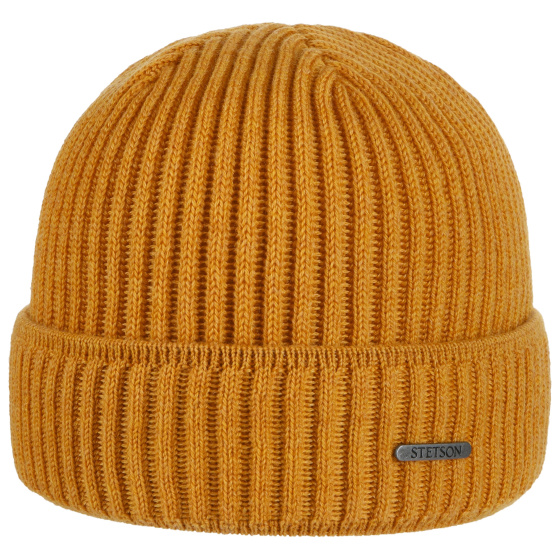 Orange Parkman Knit Beanie - Stetson